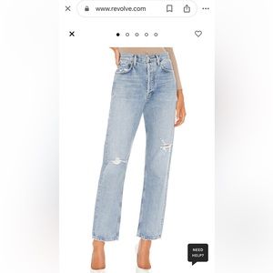 AGOLDE 90's Mid Rise Jeans- Loose Fit
